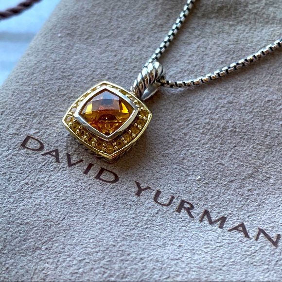 David Yurman Jewelry - 🛍 David Yurman Petite Albion Citrine Pendant